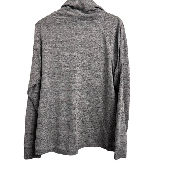 Gerry Marled Gray Cowl Neck Long Sleeve Pullover Knit Top Women’s XXL - Picture 3 of 10